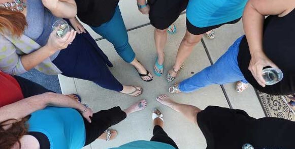 Teal Toes for SLOCA