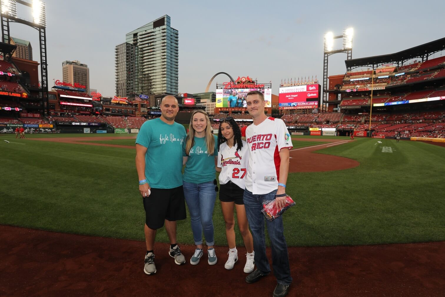 Ovarian Cancer Awareness Night at Busch Stadium