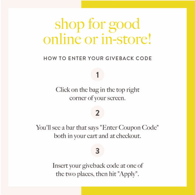 Kendra Scott Giveback